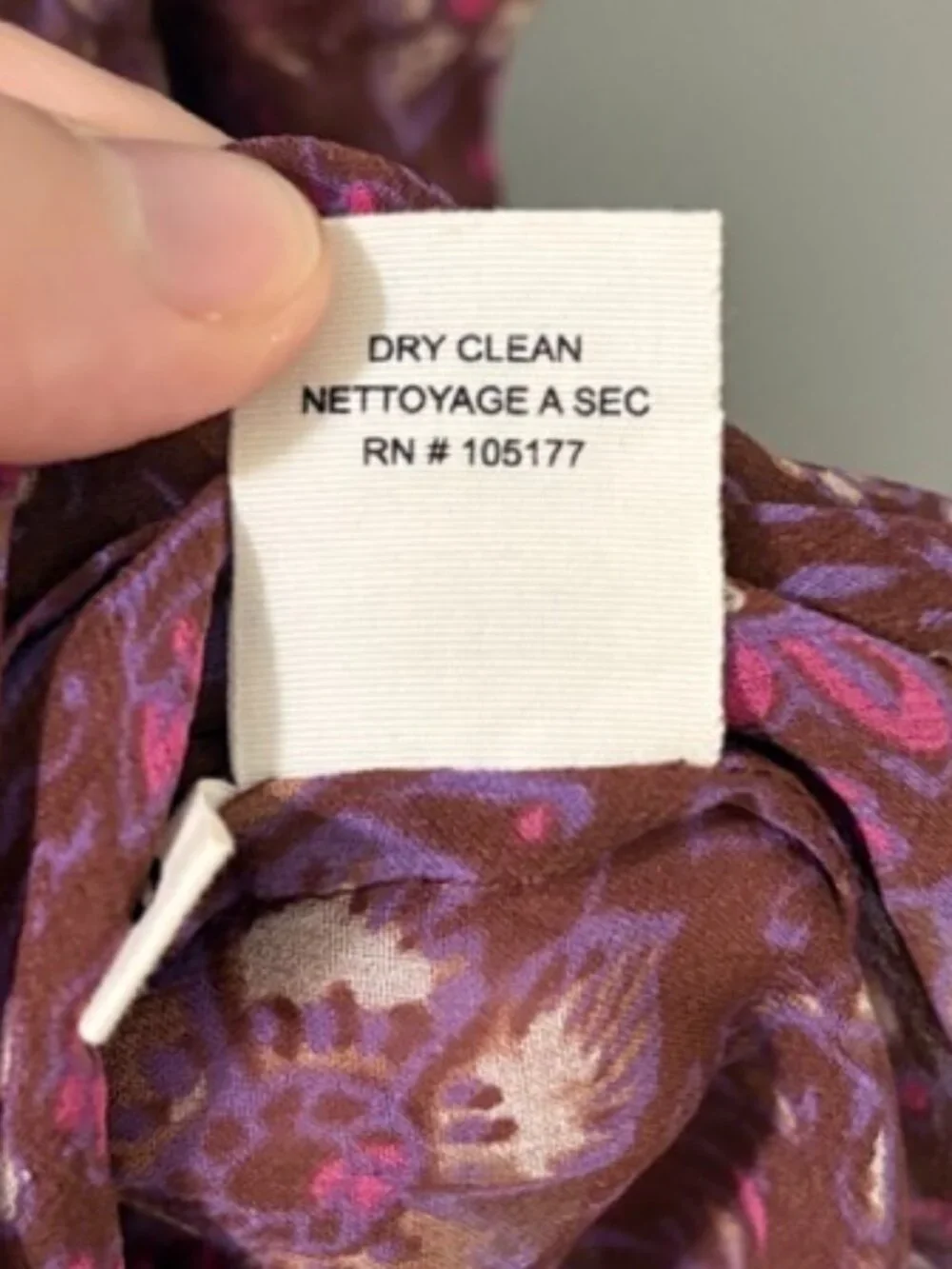 Ulla Johnson Renly Blouse Sumac Floral Paisley 100% Silk Sz 0 Ruffle Puff Sleeve